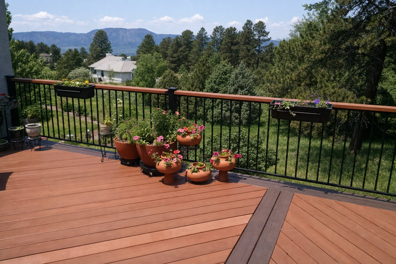Custom deck design and build
