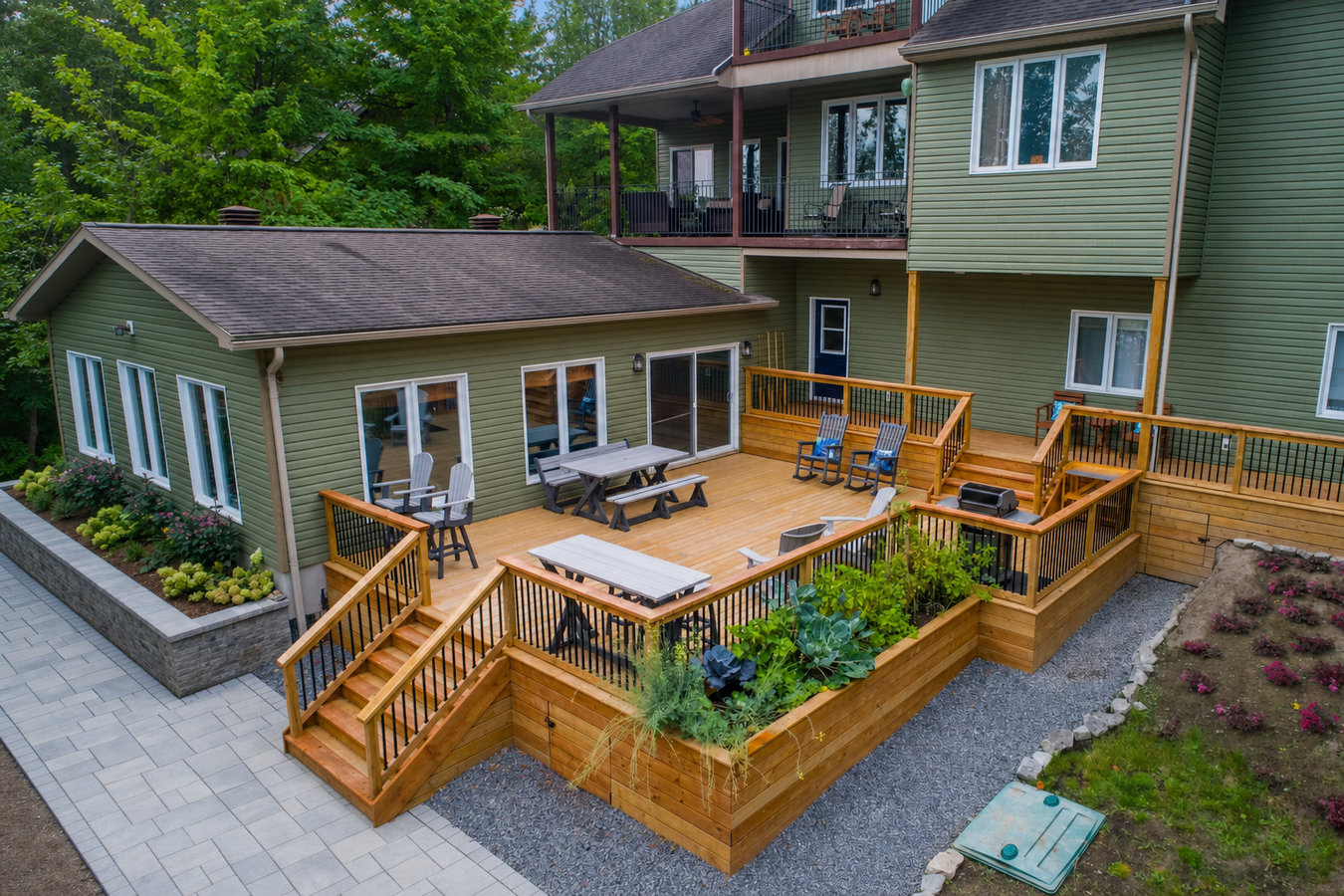 Multi-level decks