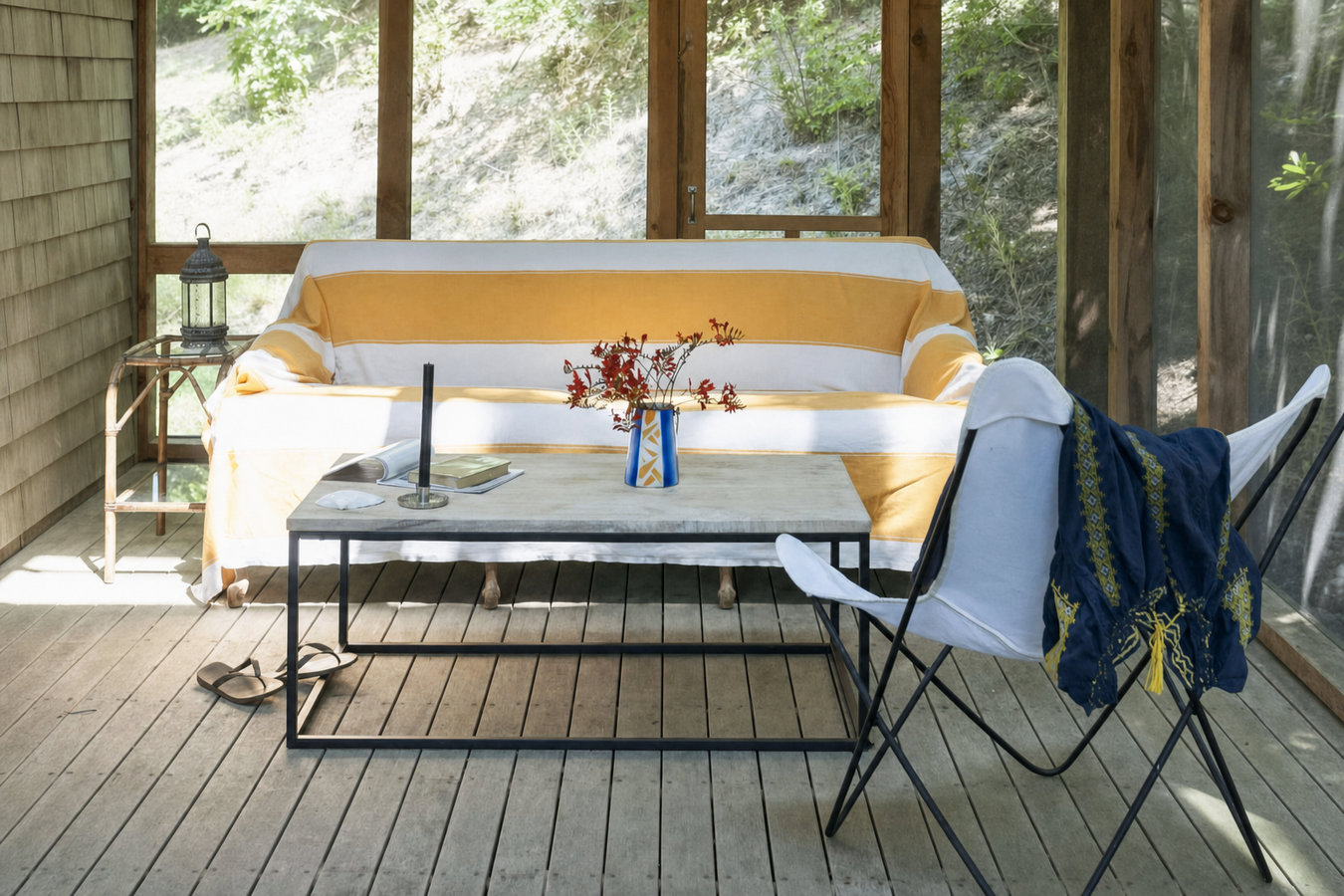 Screened-in porches and screened decks